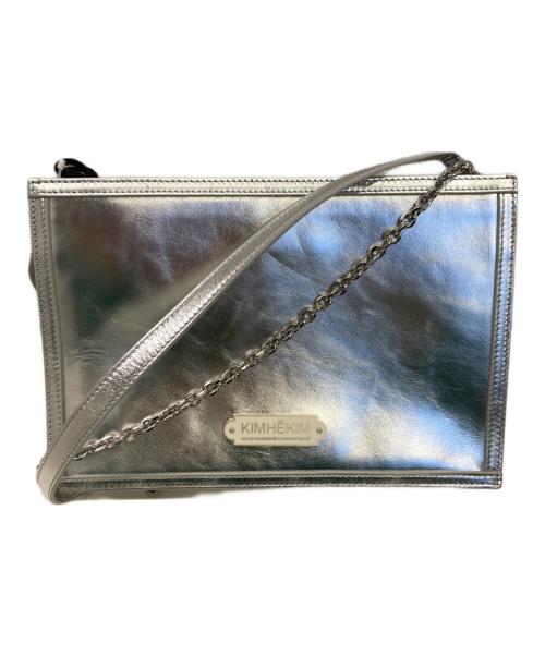 Kimhekim（キムヘキム）KIMHEKIM (キムヘキム) 2WAYショルダーバッグ シルバーの古着・服飾アイテム