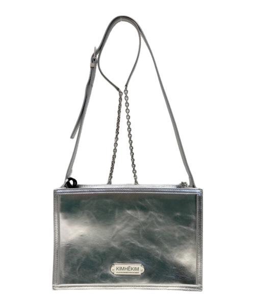 Kimhekim（キムヘキム）KIMHEKIM (キムヘキム) 2WAYショルダーバッグ シルバーの古着・服飾アイテム