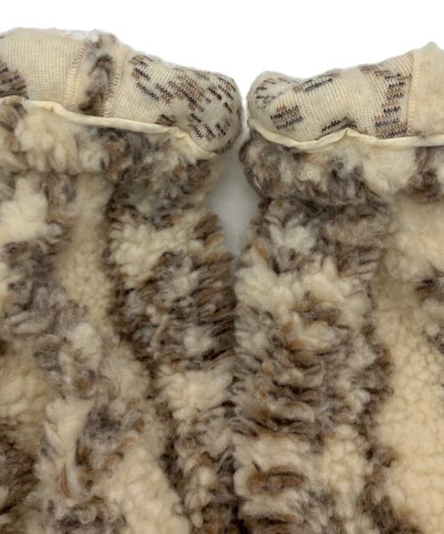 ISABEL MARANT ETOILE（イザベルマランエトワール）ISABEL MARANT ETOILE (イザベルマランエトワール) MACKENSY ボアジャケット ベージュ サイズ:36の古着・服飾アイテム