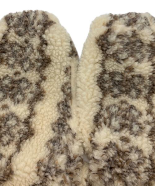 ISABEL MARANT ETOILE（イザベルマランエトワール）ISABEL MARANT ETOILE (イザベルマランエトワール) MACKENSY ボアジャケット ベージュ サイズ:36の古着・服飾アイテム