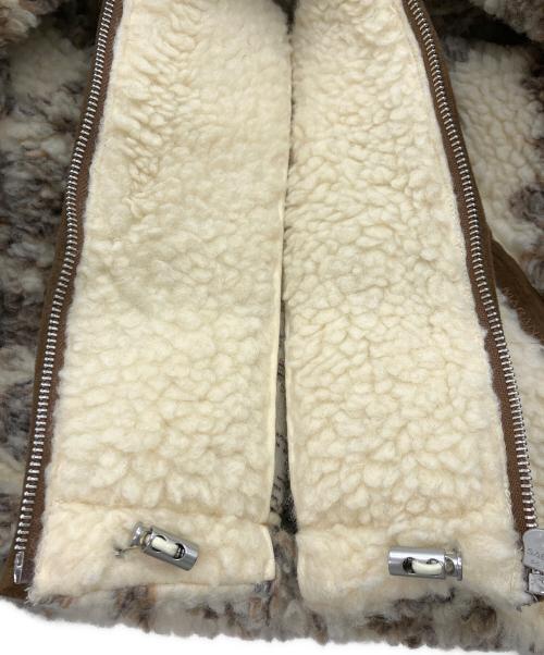 ISABEL MARANT ETOILE（イザベルマランエトワール）ISABEL MARANT ETOILE (イザベルマランエトワール) MACKENSY ボアジャケット ベージュ サイズ:36の古着・服飾アイテム