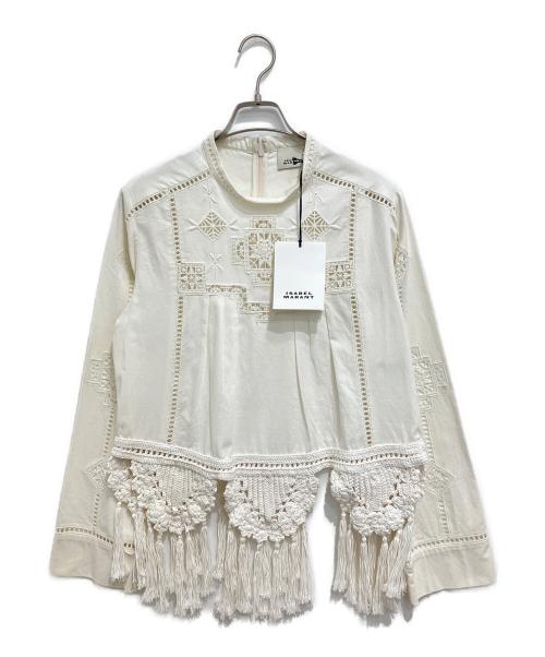 ISABEL MARANT（イザベルマラン）ISABEL MARANT (イザベルマラン) レースジャケット ホワイト サイズ:36の古着・服飾アイテム