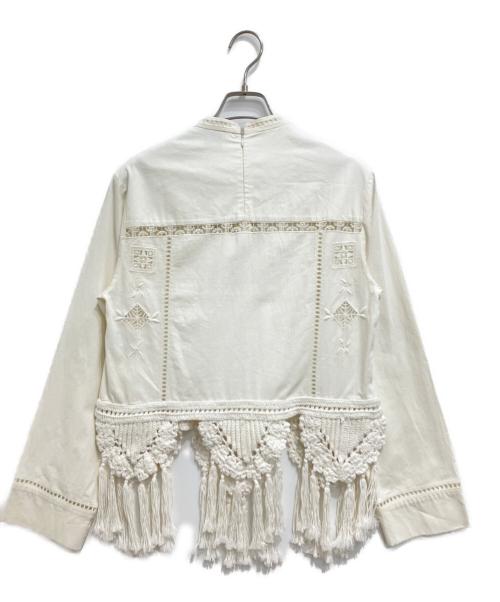 ISABEL MARANT（イザベルマラン）ISABEL MARANT (イザベルマラン) レースジャケット ホワイト サイズ:36の古着・服飾アイテム