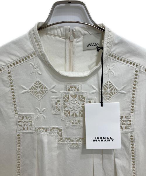 ISABEL MARANT（イザベルマラン）ISABEL MARANT (イザベルマラン) レースジャケット ホワイト サイズ:36の古着・服飾アイテム