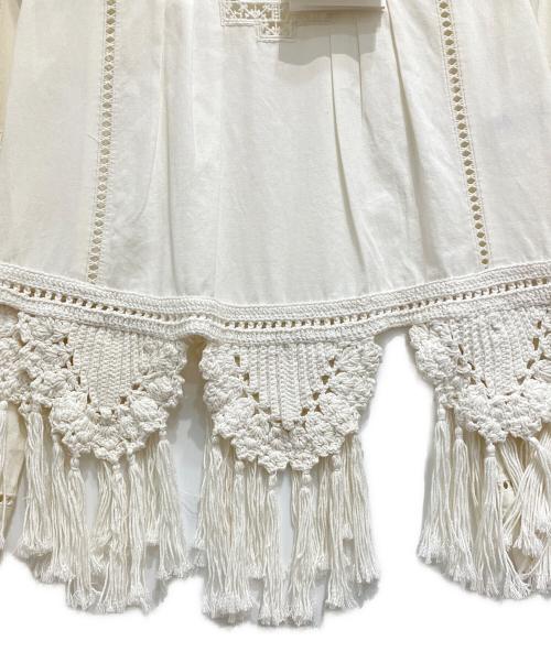 ISABEL MARANT（イザベルマラン）ISABEL MARANT (イザベルマラン) レースジャケット ホワイト サイズ:36の古着・服飾アイテム