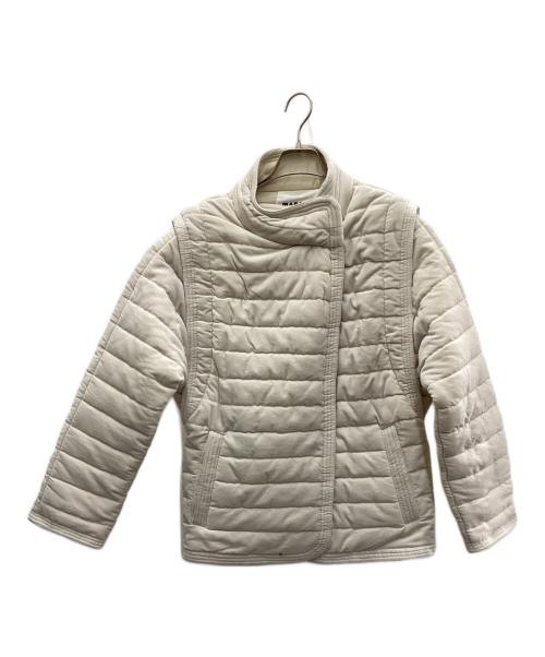 ISABEL MARANT ETOILE（イザベルマランエトワール）ISABEL MARANT ETOILE (イザベルマランエトワール) Areta パデッド2WAYジャケット オフホワイト サイズ:34の古着・服飾アイテム