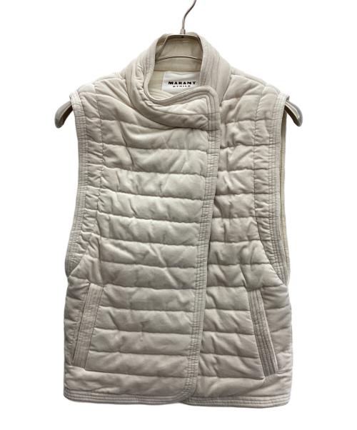 ISABEL MARANT ETOILE（イザベルマランエトワール）ISABEL MARANT ETOILE (イザベルマランエトワール) Areta パデッド2WAYジャケット オフホワイト サイズ:34の古着・服飾アイテム