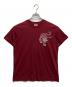 KENZO（ケンゾー）の古着「タイガー刺繍Tシャツ」｜レッド
