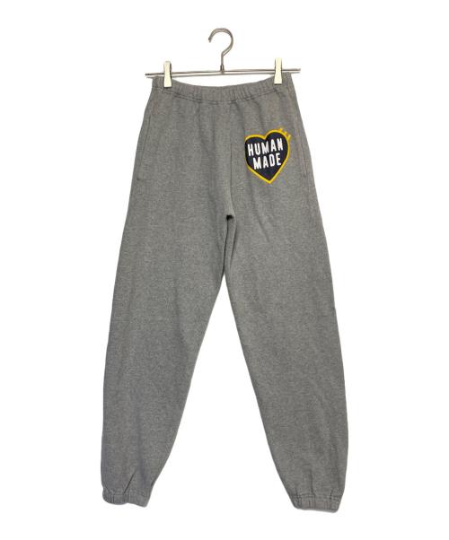 HUMAN MADE（ヒューマンメイド）HUMAN MADE (ヒューマンメイド) スウェットパンツ グレー サイズ:Sの古着・服飾アイテム