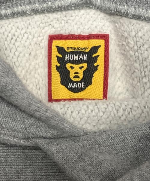 HUMAN MADE（ヒューマンメイド）HUMAN MADE (ヒューマンメイド) PIZZA HOODIE グレー サイズ:Sの古着・服飾アイテム