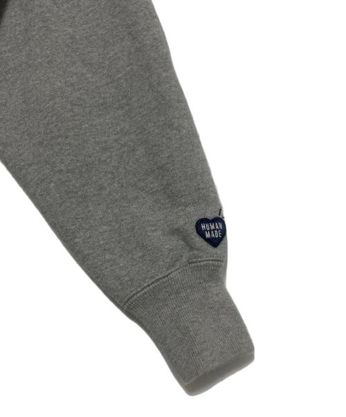 HUMAN MADE（ヒューマンメイド）HUMAN MADE (ヒューマンメイド) PIZZA HOODIE グレー サイズ:Sの古着・服飾アイテム