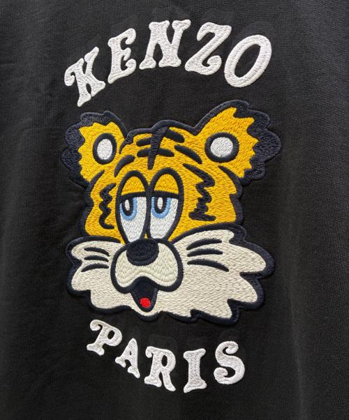 KENZO（ケンゾー）KENZO (ケンゾー) 'KENZO VERDY Market' エンブロイダリー スウェット ブラック サイズ:Sの古着・服飾アイテム