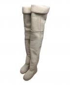 YELLOイエロ）の古着「MAGNOLIA LOOSE FIT LONG BOOTS」｜ベージュ