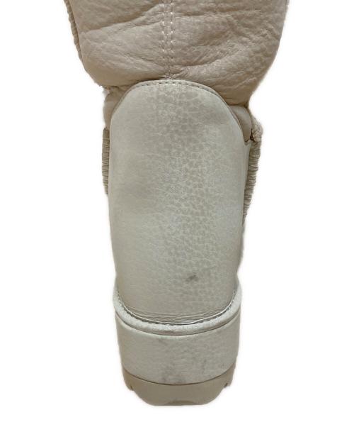 YELLO（イエロ）YELLO (イエロ) MAGNOLIA LOOSE FIT LONG BOOTS ベージュ サイズ:Mの古着・服飾アイテム