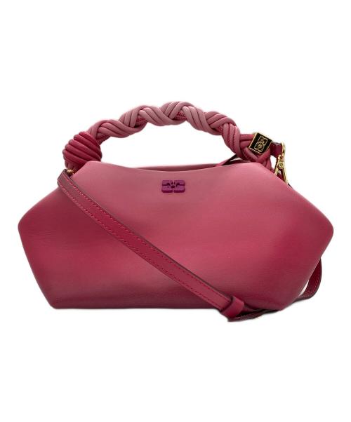 GANNI（ガニー）GANNI (ガニー) Bou 2WAYショルダーバッグ ミニ ピンクの古着・服飾アイテム