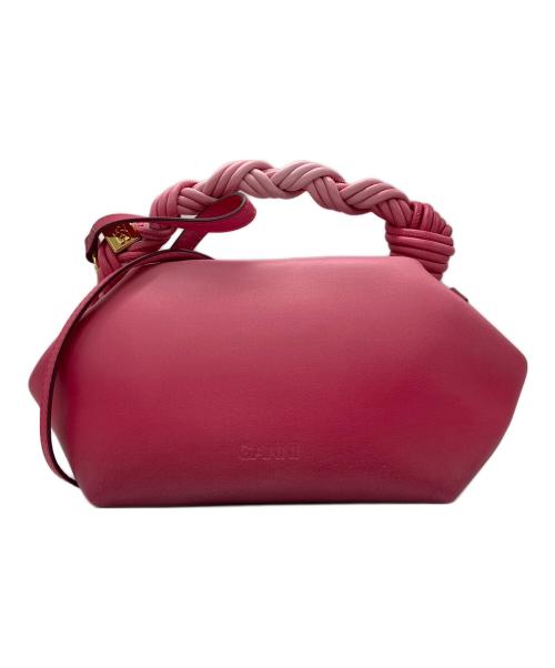 GANNI（ガニー）GANNI (ガニー) Bou 2WAYショルダーバッグ ミニ ピンクの古着・服飾アイテム