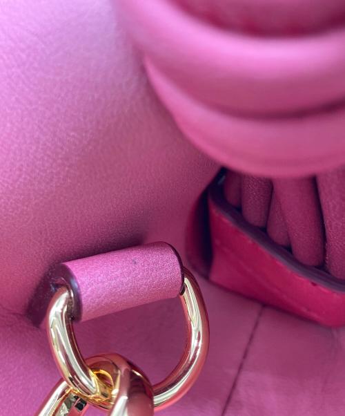 GANNI（ガニー）GANNI (ガニー) Bou 2WAYショルダーバッグ ミニ ピンクの古着・服飾アイテム