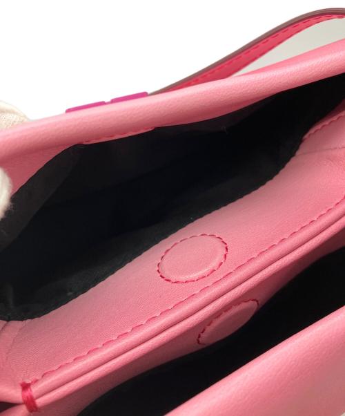 GANNI（ガニー）GANNI (ガニー) Bou 2WAYショルダーバッグ ミニ ピンクの古着・服飾アイテム