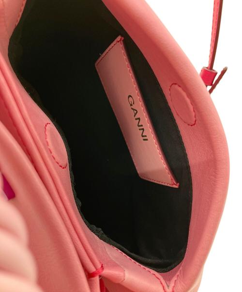 GANNI（ガニー）GANNI (ガニー) Bou 2WAYショルダーバッグ ミニ ピンクの古着・服飾アイテム