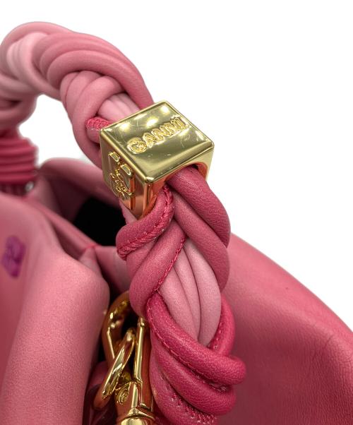 GANNI（ガニー）GANNI (ガニー) Bou 2WAYショルダーバッグ ミニ ピンクの古着・服飾アイテム