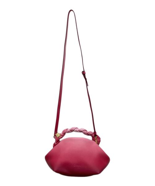 GANNI（ガニー）GANNI (ガニー) Bou 2WAYショルダーバッグ ミニ ピンクの古着・服飾アイテム