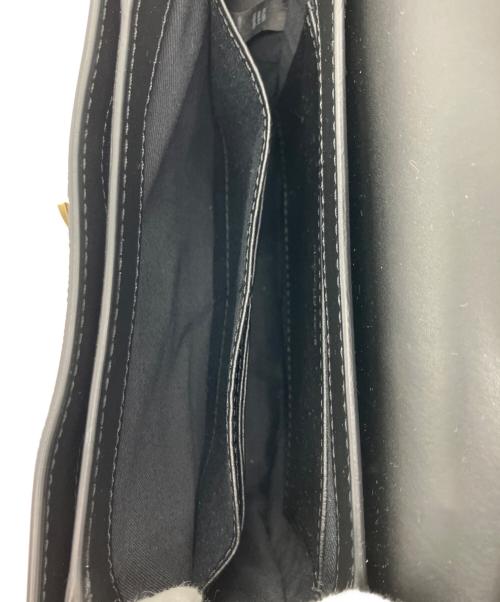 maison kitsune（メゾンキツネ）MAISON KITSUNE (メゾンキツネ) EDIE BAG　エディバッグ ブラックの古着・服飾アイテム