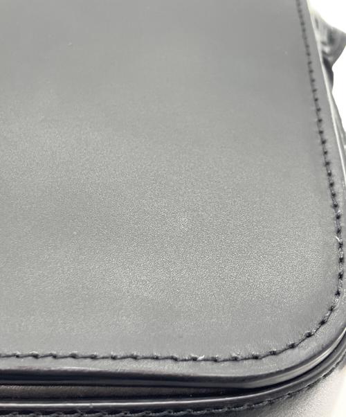 maison kitsune（メゾンキツネ）MAISON KITSUNE (メゾンキツネ) EDIE BAG　エディバッグ ブラックの古着・服飾アイテム