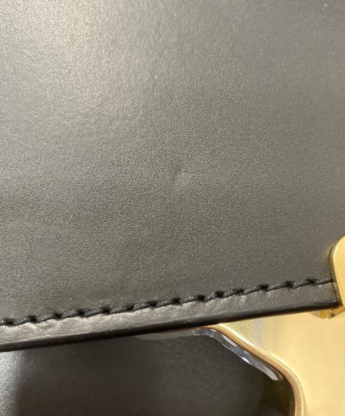 maison kitsune（メゾンキツネ）MAISON KITSUNE (メゾンキツネ) EDIE BAG　エディバッグ ブラックの古着・服飾アイテム