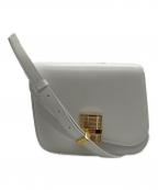 Salvatore Ferragamoサルヴァトーレ フェラガモ）の古着「Fiamma スモールショルダーバッグ」｜ホワイト