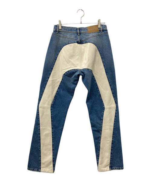 1989 STUDIO（ナインティーンエイティーナイン）1989 STUDIO (ナインティーンエイティーナイン) ビンテージデニムパンツ インディゴ サイズ:76cmの古着・服飾アイテム