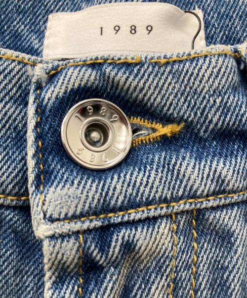 1989 STUDIO（ナインティーンエイティーナイン）1989 STUDIO (ナインティーンエイティーナイン) ビンテージデニムパンツ インディゴ サイズ:76cmの古着・服飾アイテム