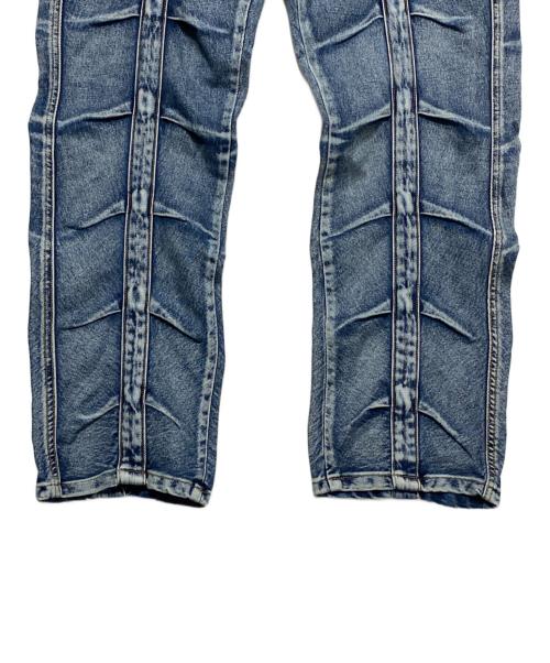 THUG CLUB（サグ クラブ）THUG CLUB (サグ クラブ) LINE GOB DENIM PANTS インディゴ サイズ:2の古着・服飾アイテム