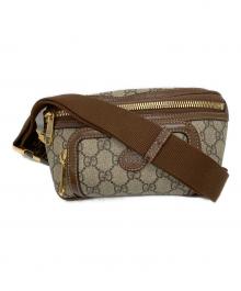 GUCCI（グッチ）の古着「インターロッキングGボディバッグ」｜ブラウン