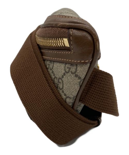 GUCCI（グッチ）GUCCI (グッチ) インターロッキングGボディバッグ ブラウンの古着・服飾アイテム