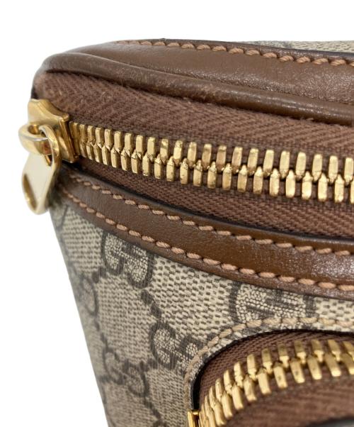 GUCCI（グッチ）GUCCI (グッチ) インターロッキングGボディバッグ ブラウンの古着・服飾アイテム