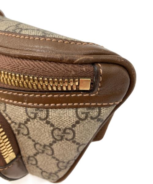 GUCCI（グッチ）GUCCI (グッチ) インターロッキングGボディバッグ ブラウンの古着・服飾アイテム