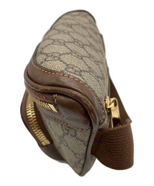 GUCCI（グッチ）GUCCI (グッチ) インターロッキングGボディバッグ ブラウンの古着・服飾アイテム