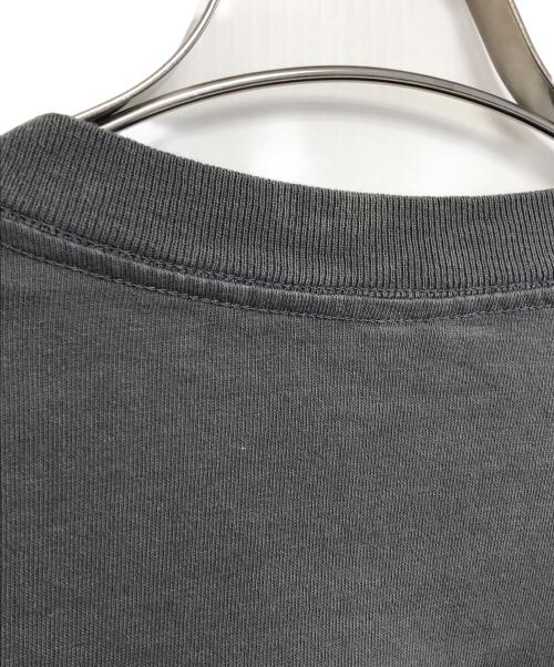 stussy（ステューシー）stussy (ステューシー) クラウンロゴロングスリーブTシャツ グレー サイズ:XLの古着・服飾アイテム