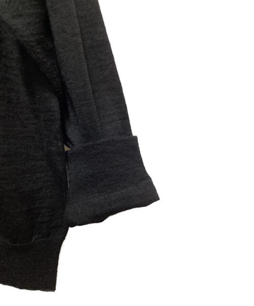 NICENESS（ナイスネス）NICENESS (ナイスネス) MERRILL/クルーネックフ゜ルオーハ゛ー ブラック サイズ:Lの古着・服飾アイテム