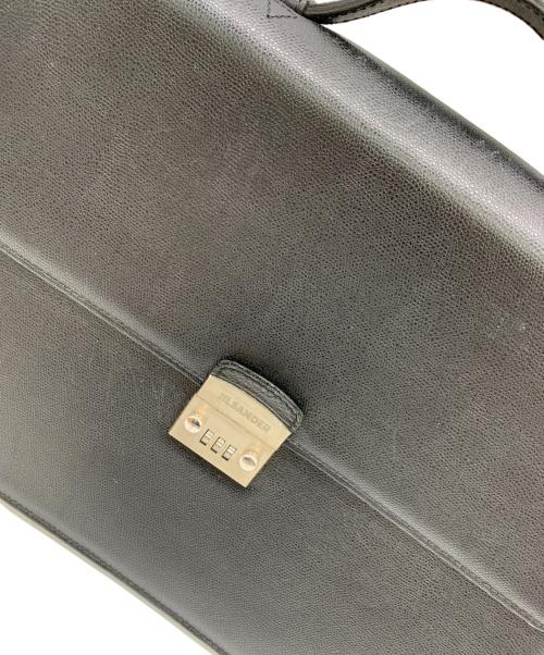 JIL SANDER（ジルサンダー）JIL SANDER (ジルサンダー) ビジネスバッグ ブラックの古着・服飾アイテム