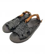TOKYO SANDALトウキョウサンダル）の古着「MIZUHIKI SANDAL」｜ブラック