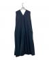 ATON (エイトン) SUPIMA CLOTH フレアドレス ネイビー サイズ:SIZE 00：15000円