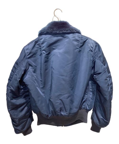 ALPHA（アルファ）ALPHA (アルファ) B-15C フライトジャケット ネイビー サイズ:Mの古着・服飾アイテム