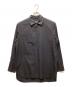 CASEY CASEY（ケーシーケーシー）の古着「BIG RACCOURCIE SHIRT」｜ブラック