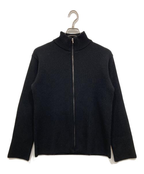 agnes b homme（アニエスベーオム）agnes b homme (アニエスベーオム) ドライバーズニット ブラック サイズ:1の古着・服飾アイテム