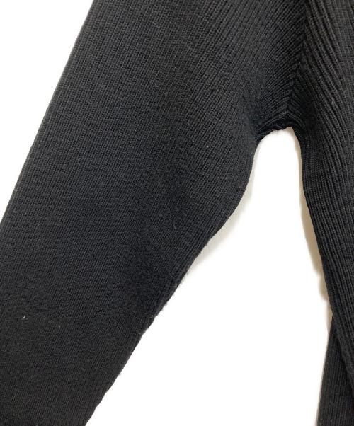 agnes b homme（アニエスベーオム）agnes b homme (アニエスベーオム) ドライバーズニット ブラック サイズ:1の古着・服飾アイテム