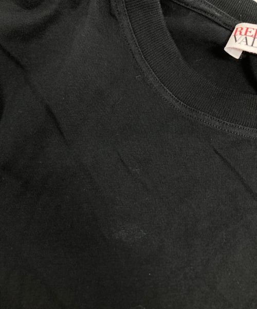 RED VALENTINO（レッドヴァレンティノ）RED VALENTINO (レッドヴァレンティノ) レース切替ティアードワンピース ブラック サイズ:Sの古着・服飾アイテム
