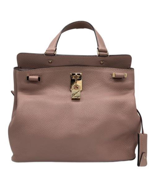 VALENTINO（ヴァレンティノ）VALENTINO (ヴァレンティノ) ジョイロック スモール2WAYショルダーバッグ ピンクの古着・服飾アイテム