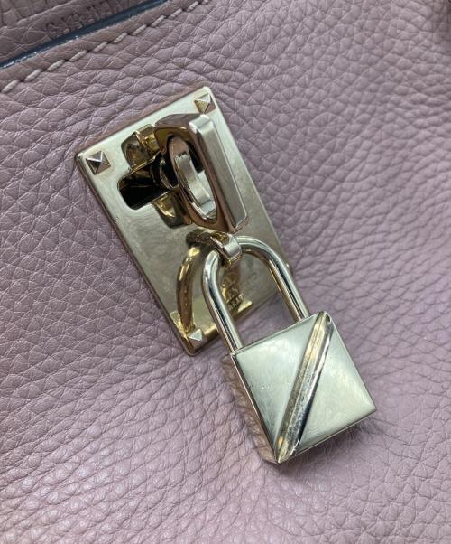 VALENTINO（ヴァレンティノ）VALENTINO (ヴァレンティノ) ジョイロック スモール2WAYショルダーバッグ ピンクの古着・服飾アイテム