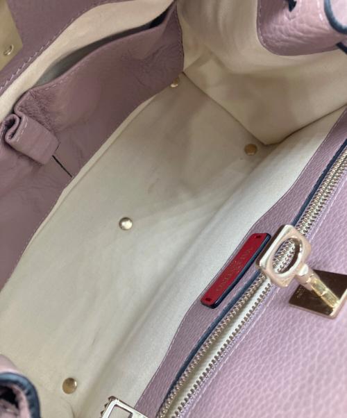 VALENTINO（ヴァレンティノ）VALENTINO (ヴァレンティノ) ジョイロック スモール2WAYショルダーバッグ ピンクの古着・服飾アイテム